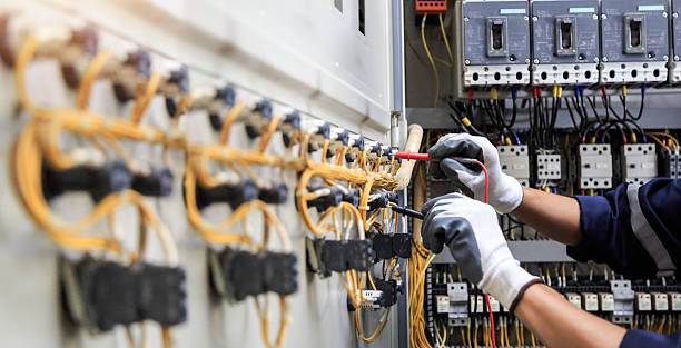 Professional Electrician technician working in Mystic Island, NJ